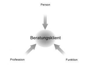 Basistriade des Klienten von Karriereberatung - K. Rappe-Giesecke 2008